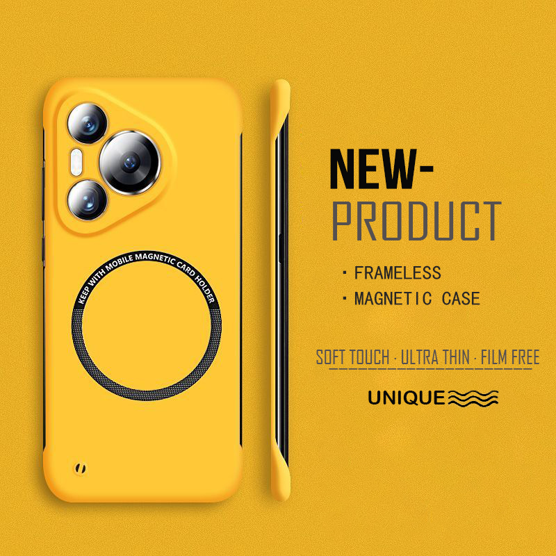 Ultra Thin Frameless Phone Cover - Ultra Thin Hard PC Magnetic Frameless