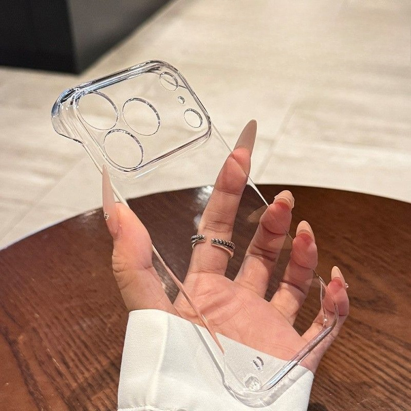 Ultra Thin Clear Frameless PC  - đánh giá và giá Ultra Thin Frameless Phone Cover