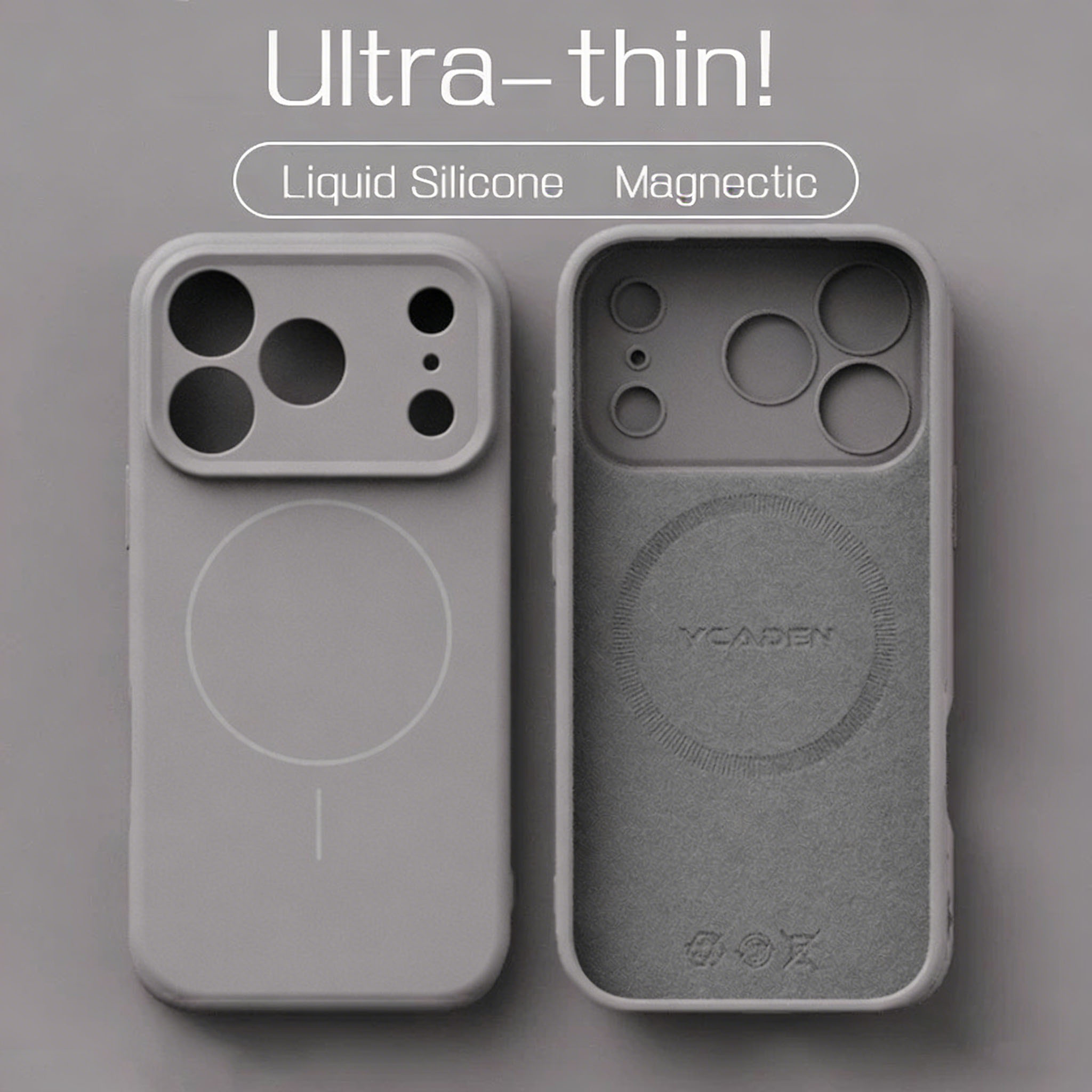 Luxury Liquid for Magsafe Magn - đánh giá và giá Liquid Silicone Magnetic Phone Case